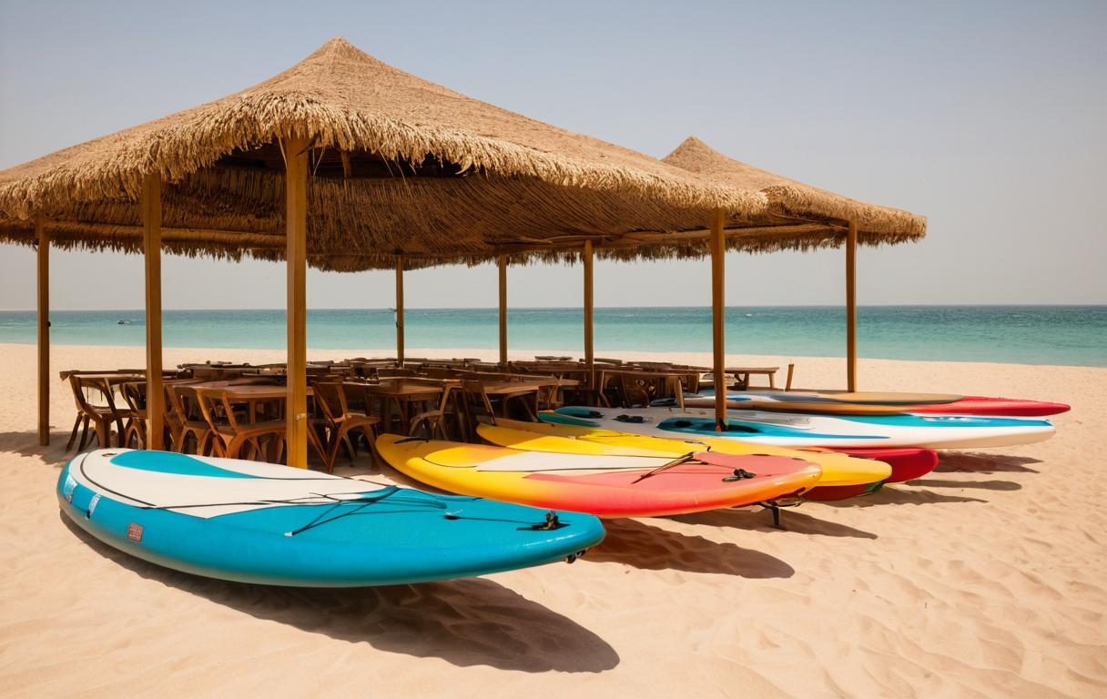 Beach cafe and rentals